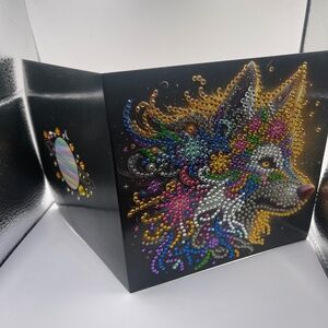 Mystical Wolf Greeting Card
